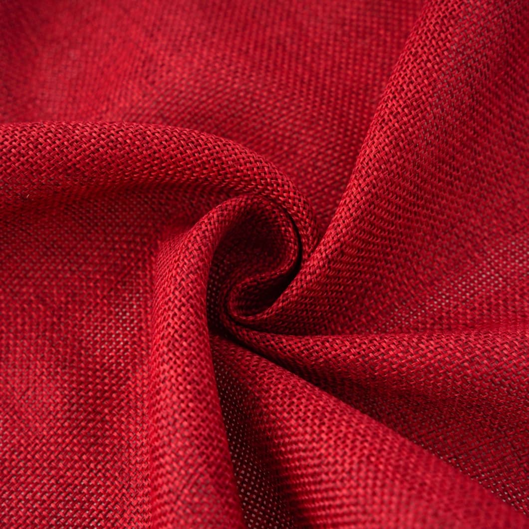 Solid Decorative Grommet Curtains 34x84 Inch – Burgundy 4 Panels
