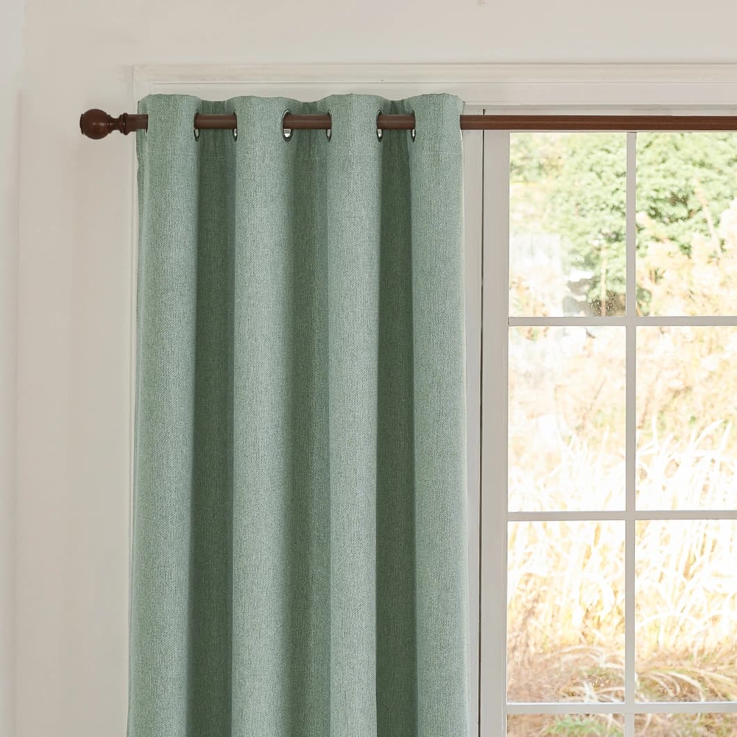 Blackout Grommet Curtain 52x95 Sage (1 Pair)