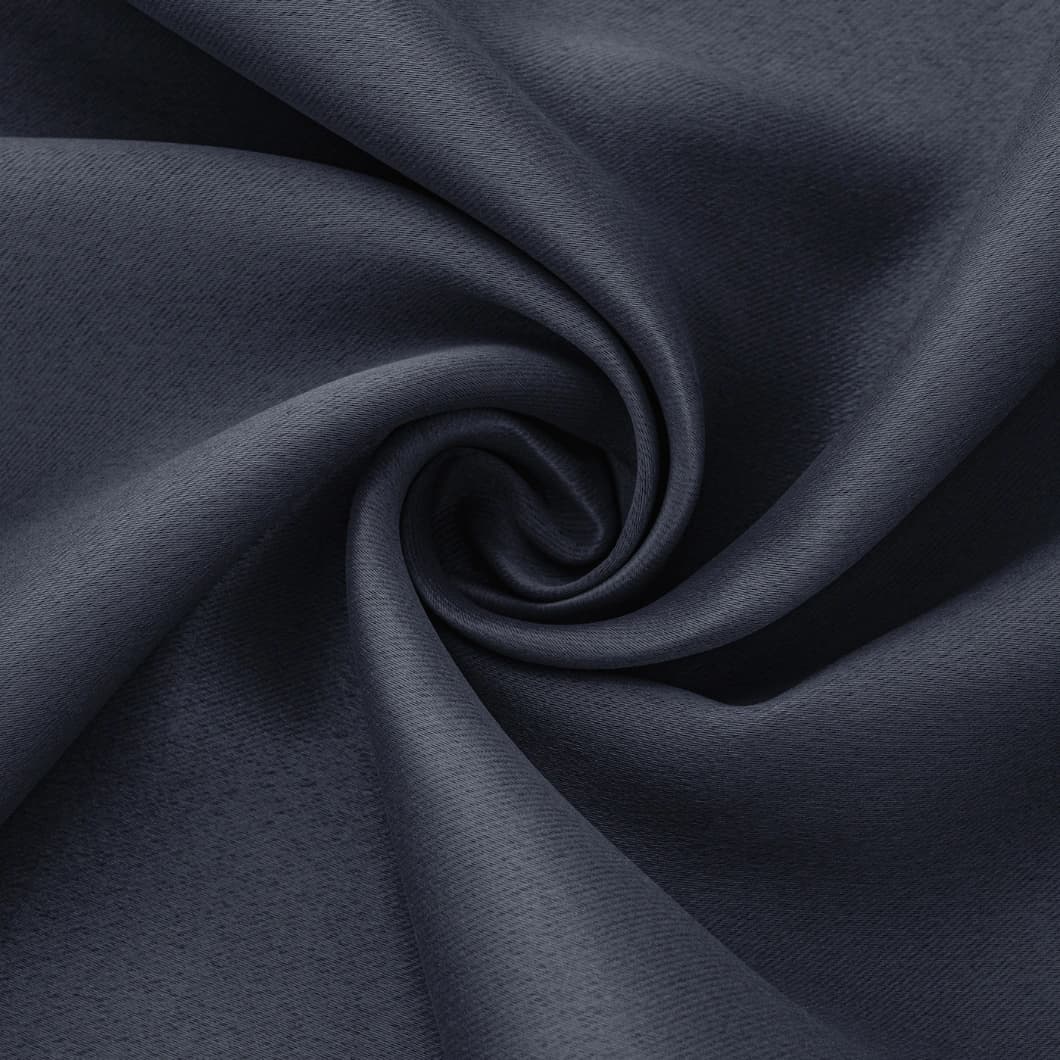 Solid Blackout Grommet Curtains 52x95 Charcoal (4 Panels)