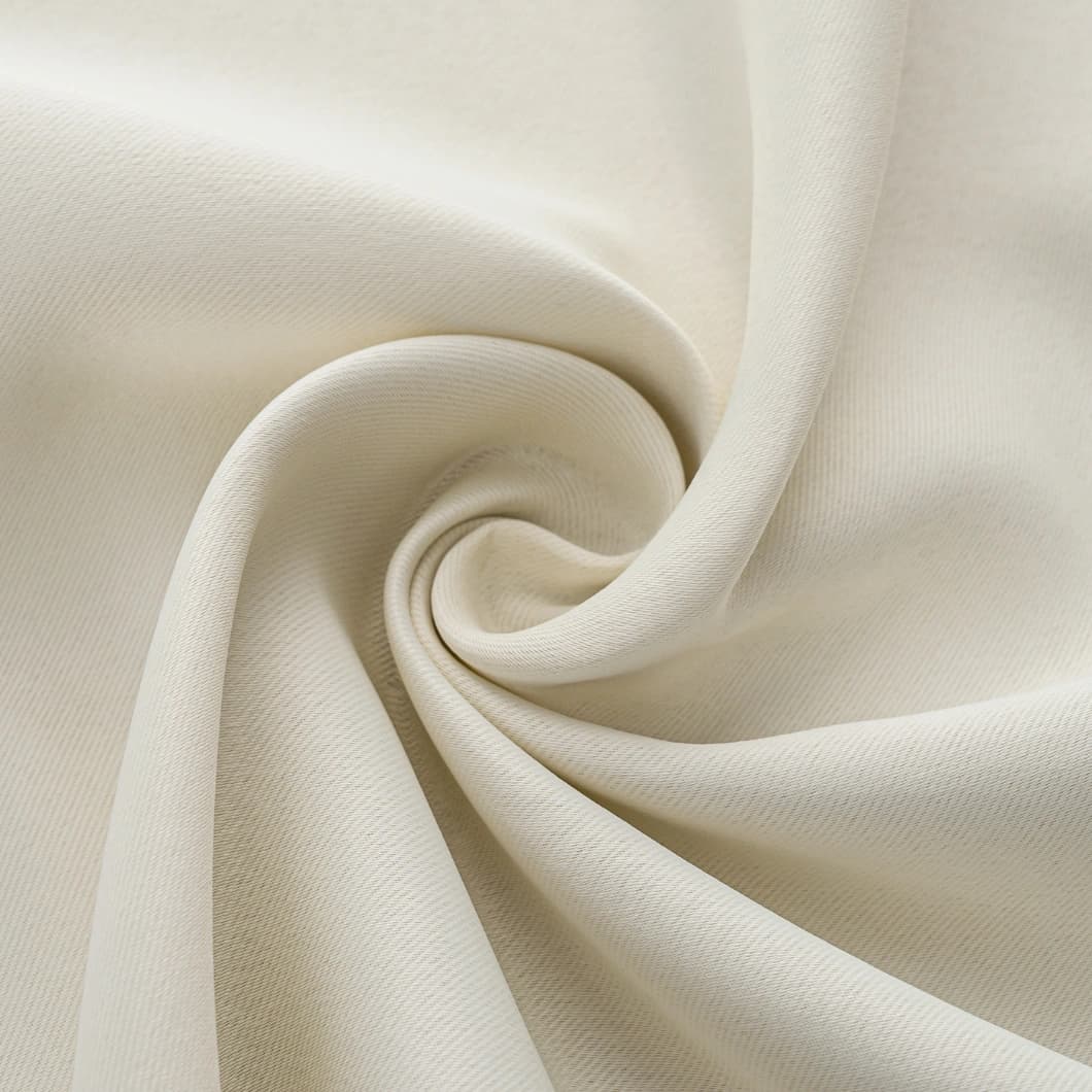 Solid Blackout Grommet Curtains 52x95 Beige (4 Panels)
