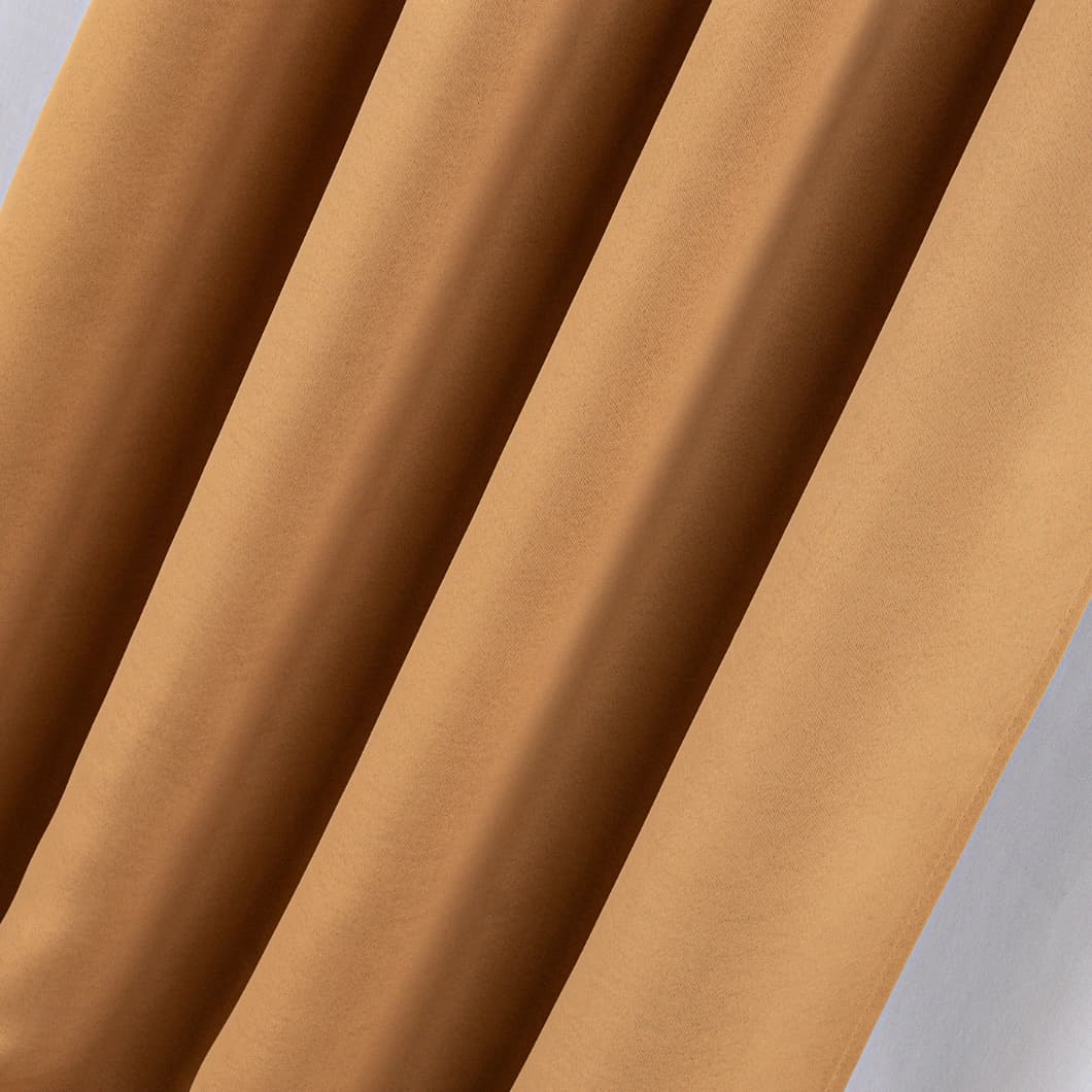 Solid Blackout Grommet Curtains 52x95 Gold (4 Panels)