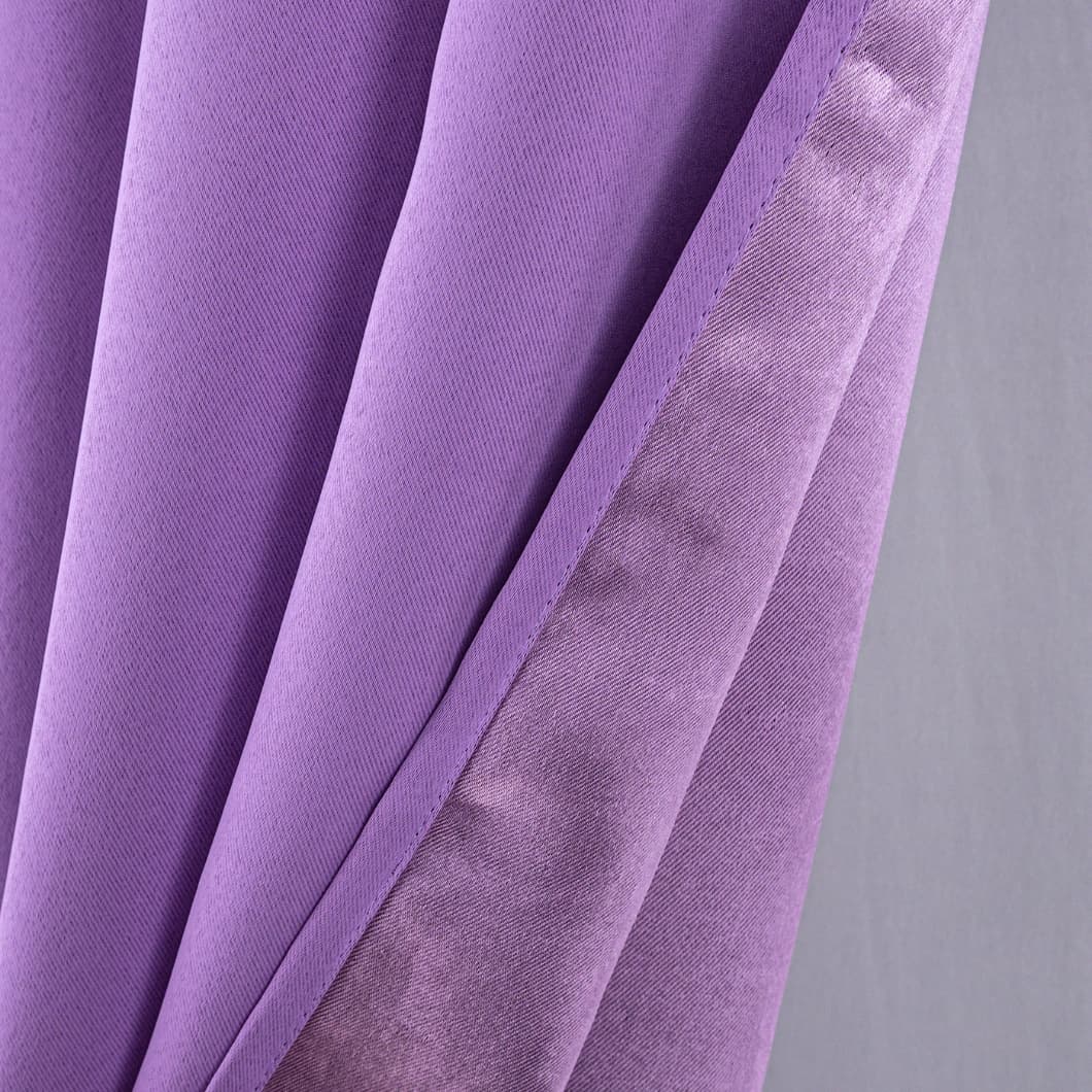 Solid Blackout Grommet Curtains 52x95 Lavender (4 Panels)