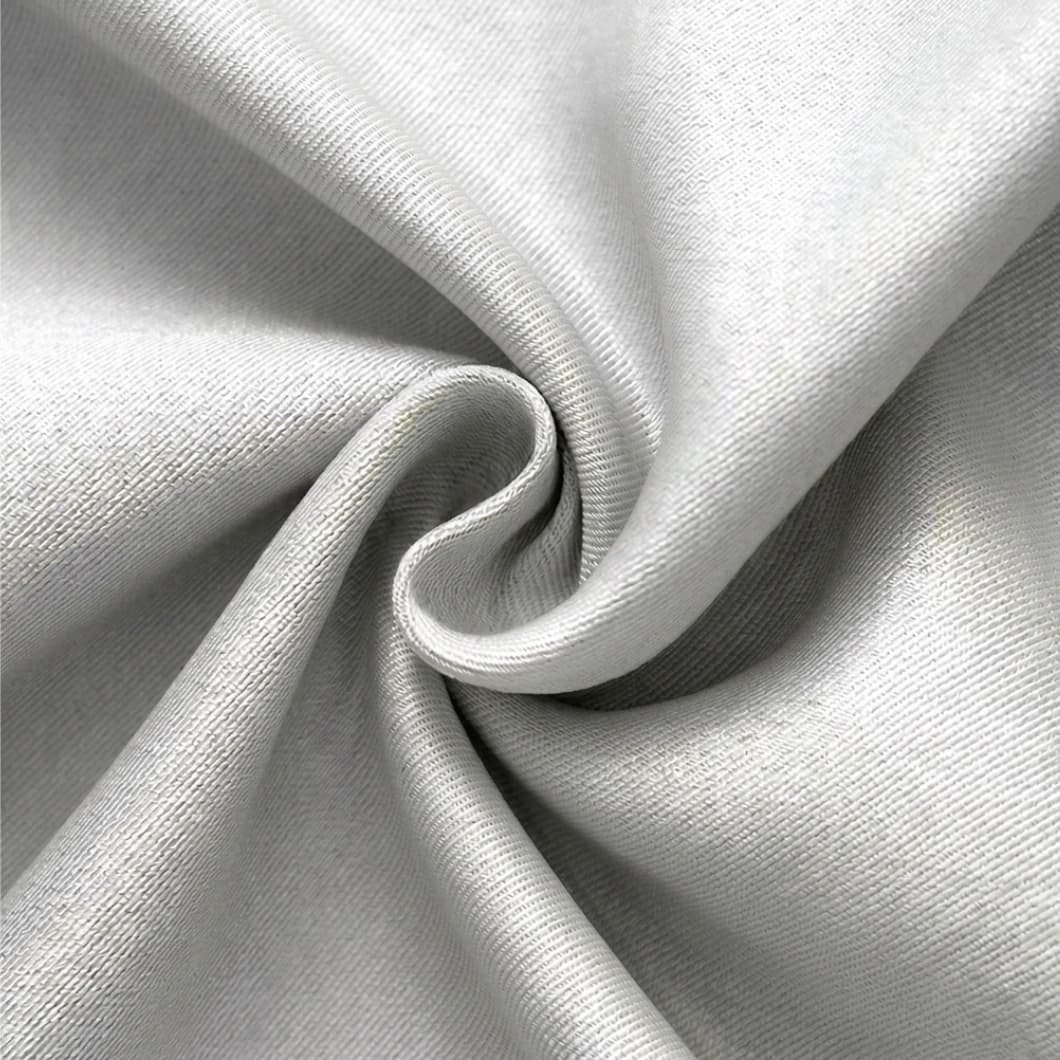 Curtain Club Solid Blackout Grommet Curtains 52x84 Silver (1 Pair)